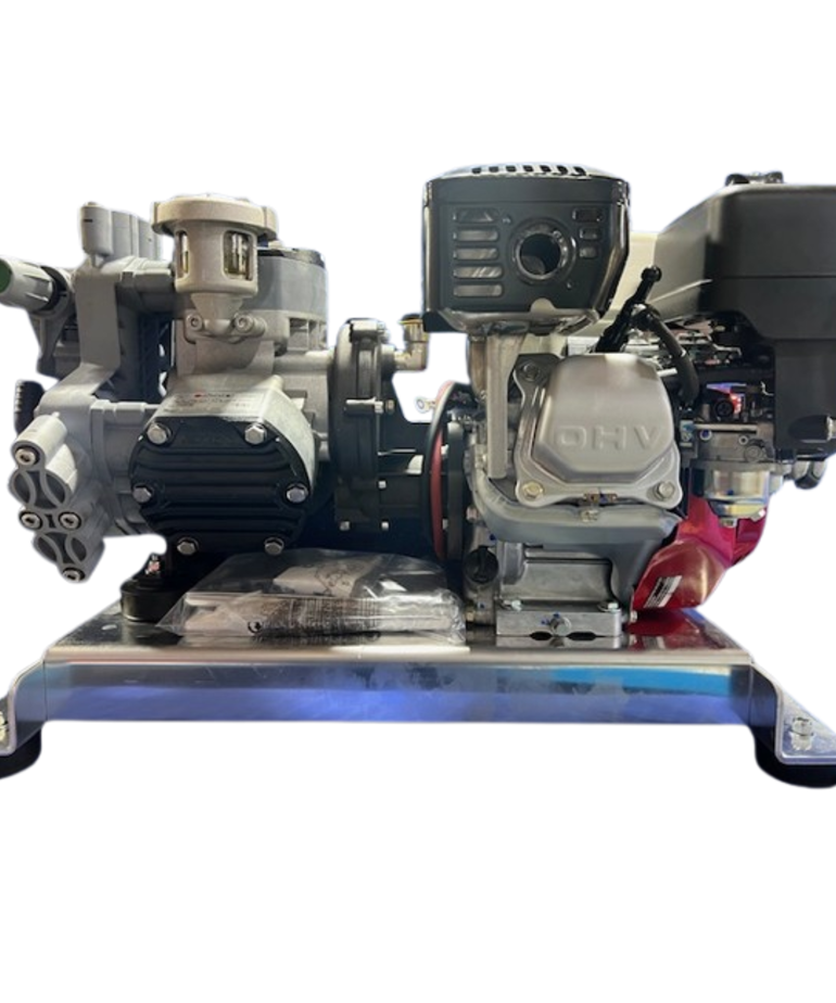 Comet Comet P40 / Honda GX200 Soft Wash Skid 11GPM @ 300 PSI With Upgraded Manifold