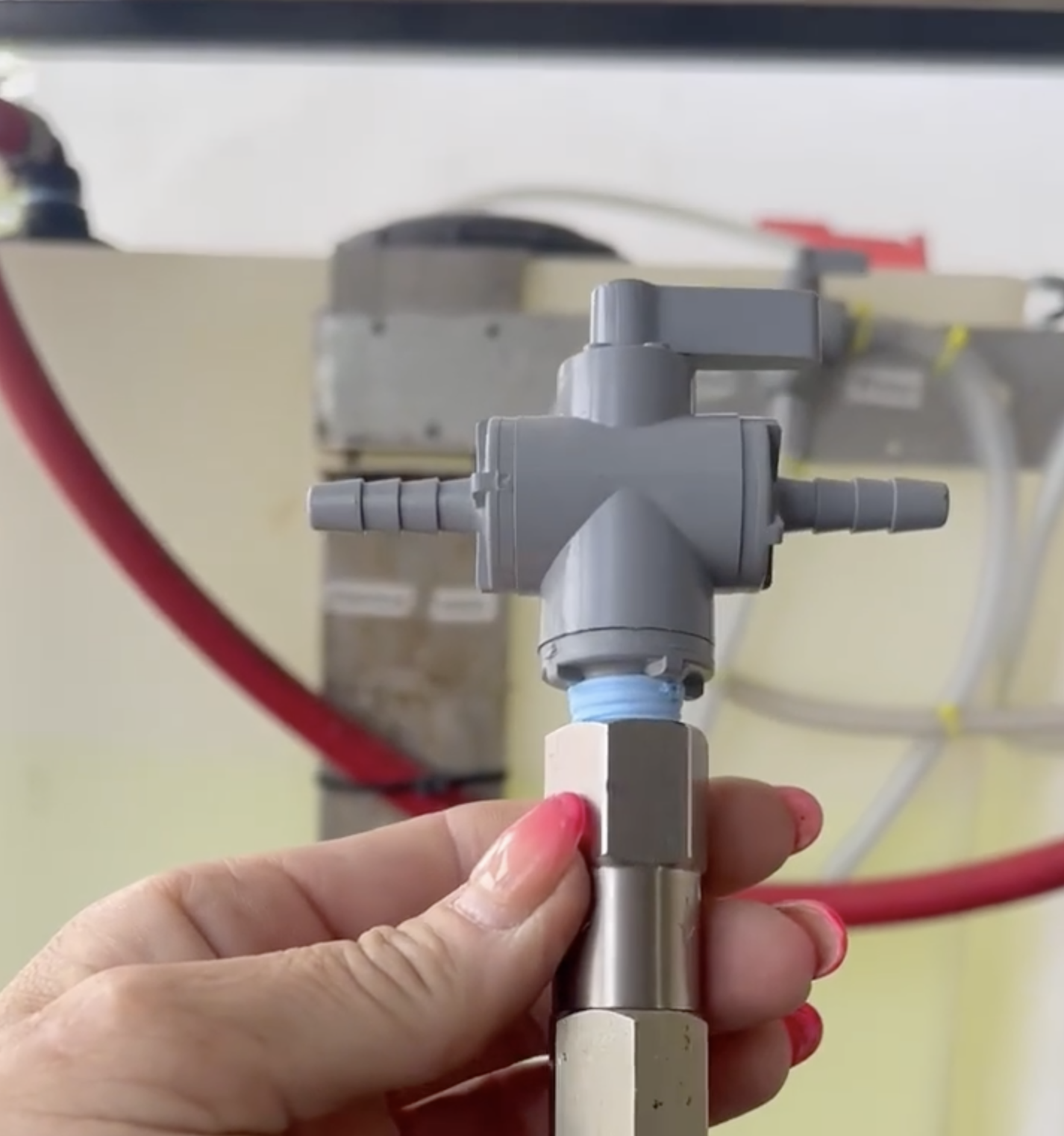 #Tricksofthetrade - PVC 3 Way Hose Ball Valve