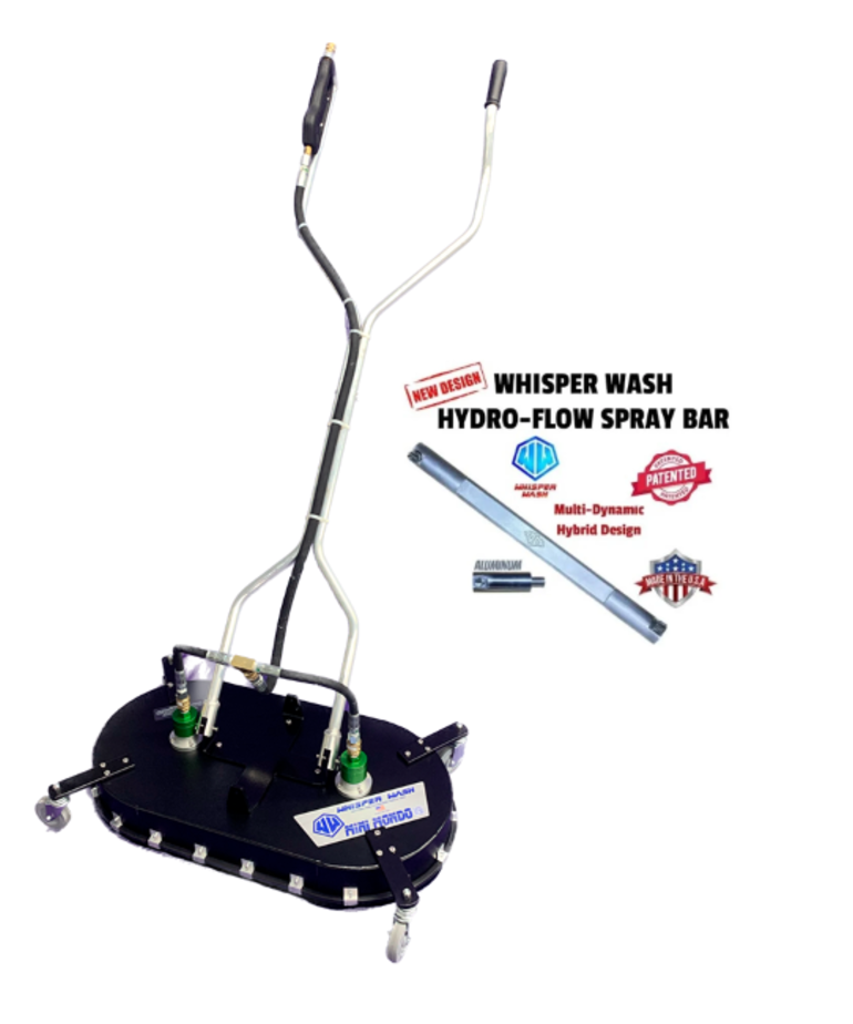 Whisper Wash Whisper Wash Mini Mondo Force 31" With Hydro-Flow Aluminum End Bar