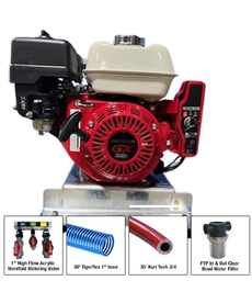 Comet Comet P40 / Honda GX200 Soft Wash Skid 11GPM @ 300 PSI With Upgraded Manifold and Installation Kit