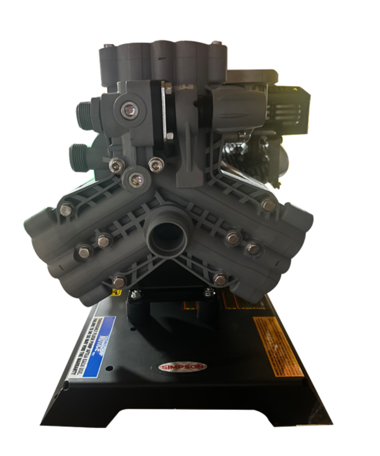 Comet Comet P40 / Honda GX200 Soft Wash Skid 11GPM @ 300 PSI With Upgraded Manifold - Painted Metal