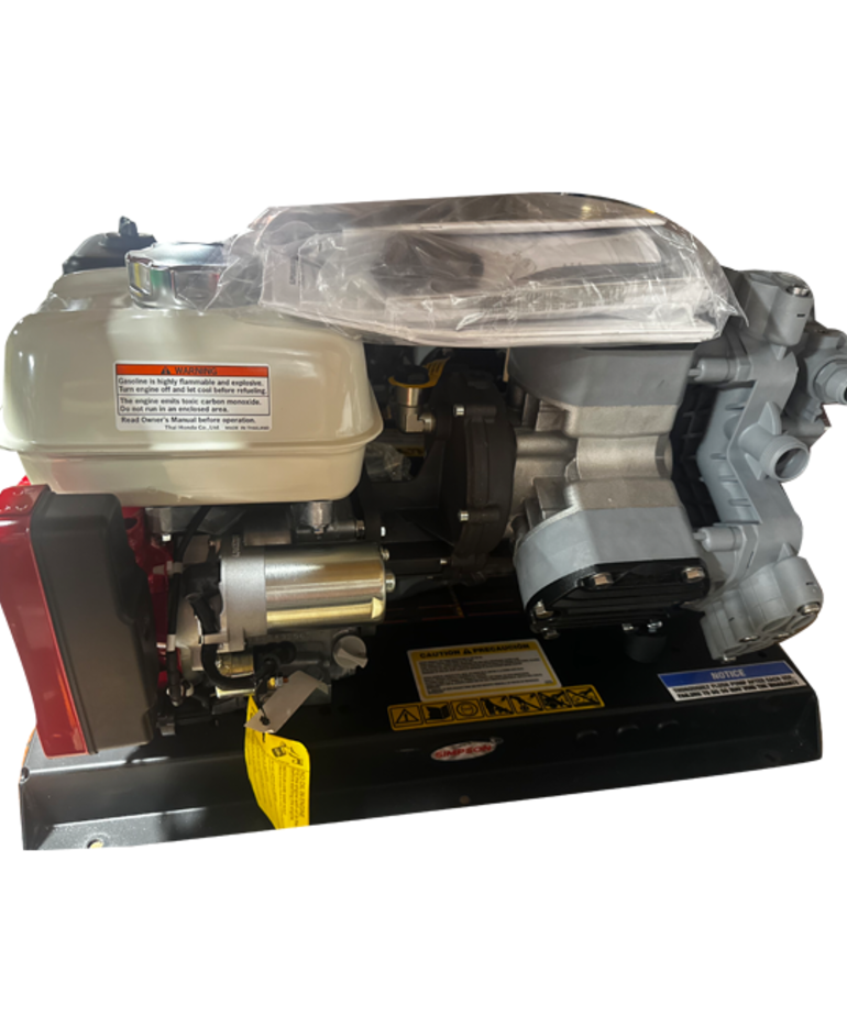 Comet Comet P40 / Honda GX200 Soft Wash Skid 11GPM @ 300 PSI With Upgraded Manifold - Painted Metal