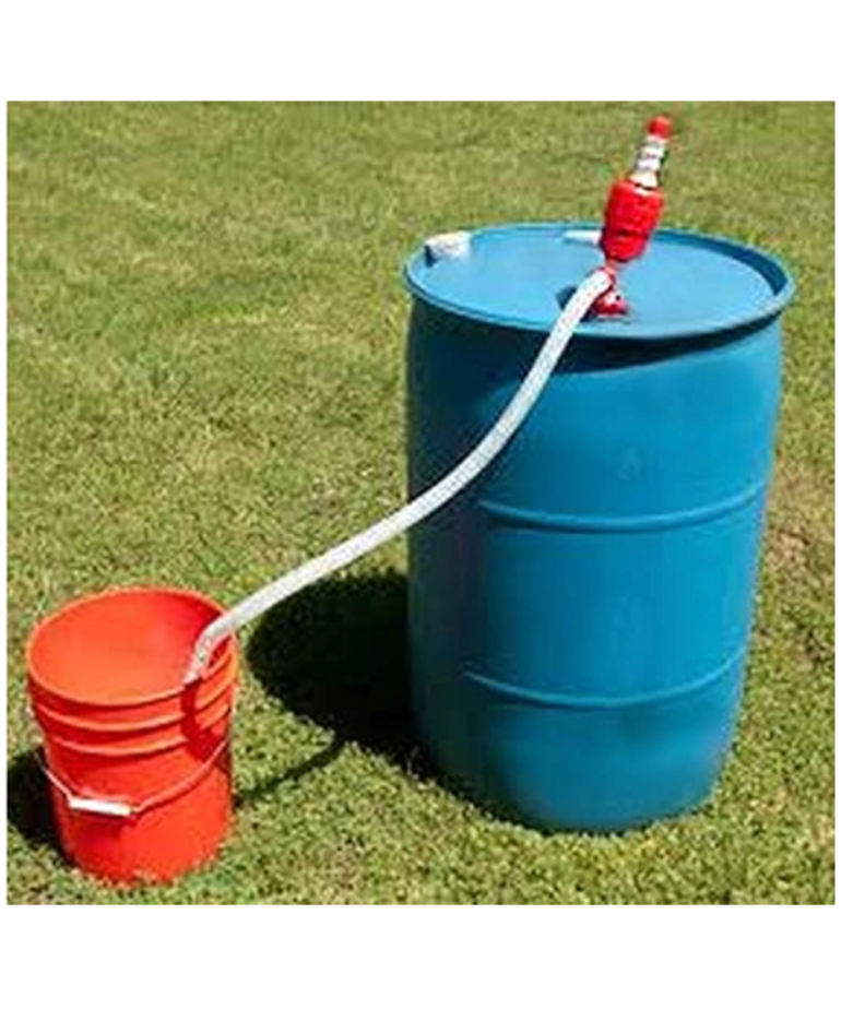Economy Plastic Drum Siphon Pump | 5-55 Gallon