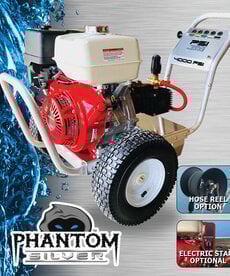 Bandit 4 GPM @ 4000 psi P-S4040HC Electric Start Phantom Silver Bandit 4 GPM @ 4000 psi P-S4040HC Electric Start Phantom Silver