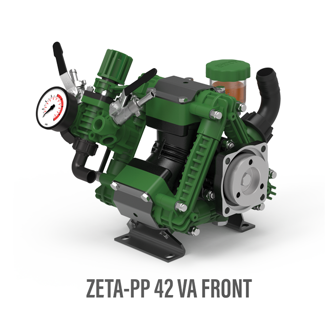 UDOR ZETA-PP 42 VA | 3-Cylinder, Low Pressure Diaphragm Pumps