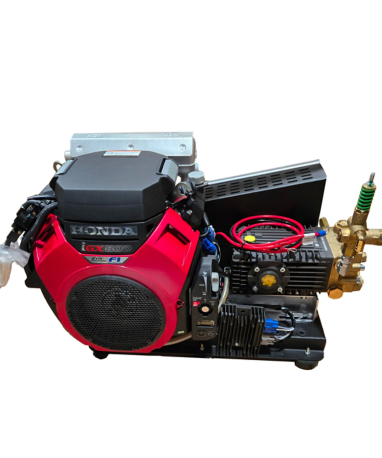 BE BE 10 gpm belt drive - 3,000 PSI 10 GPM Cold Water Gas Pressure Washer