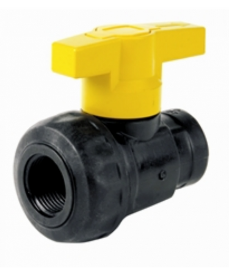 2 Way Poly Ball Valve