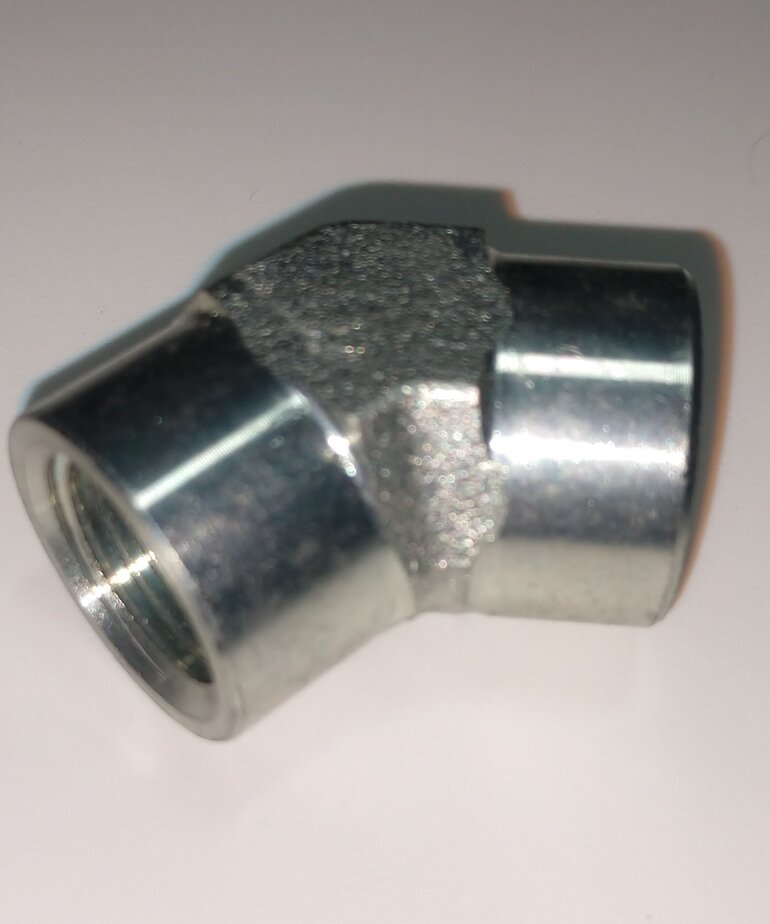 BE Steel 45 Degree Elbow