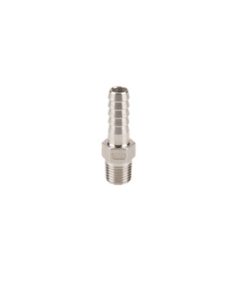 BE Hose Barbs Stainless Steel