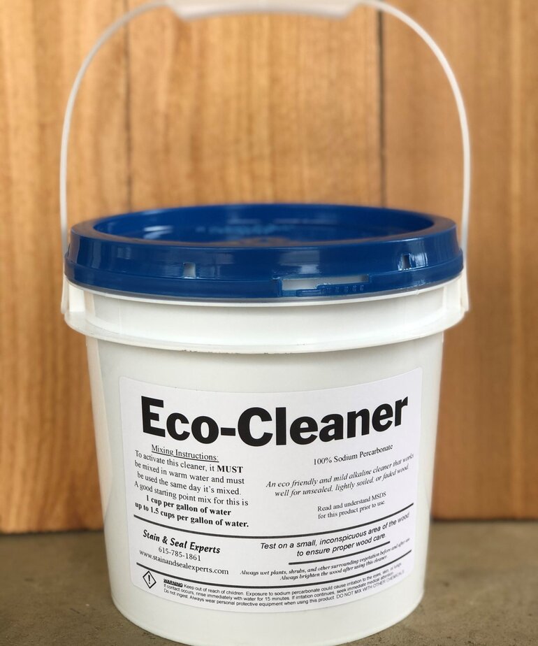 Stain & Seal Experts Eco Cleaner | Oxygenated Wood Bleach