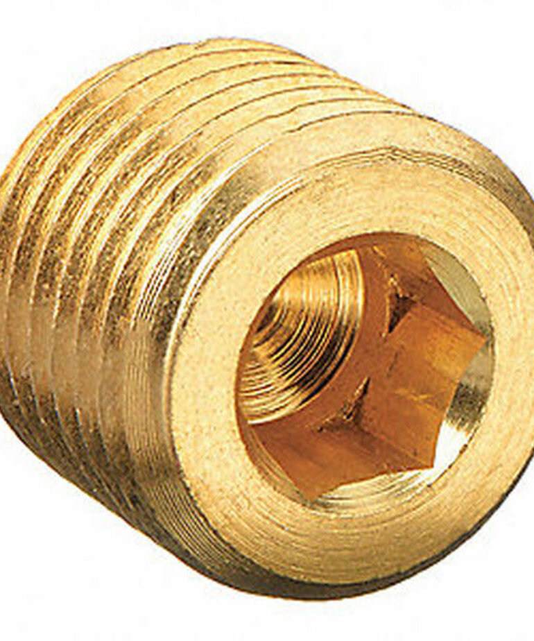 BE Brass Allen Head Plugs