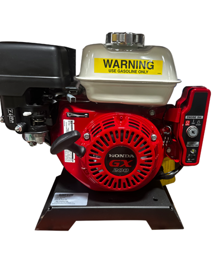 Comet Comet P40 / Honda GX200 Soft Wash Skid 11GPM @ 300 PSI With Upgraded Manifold - Painted Metal