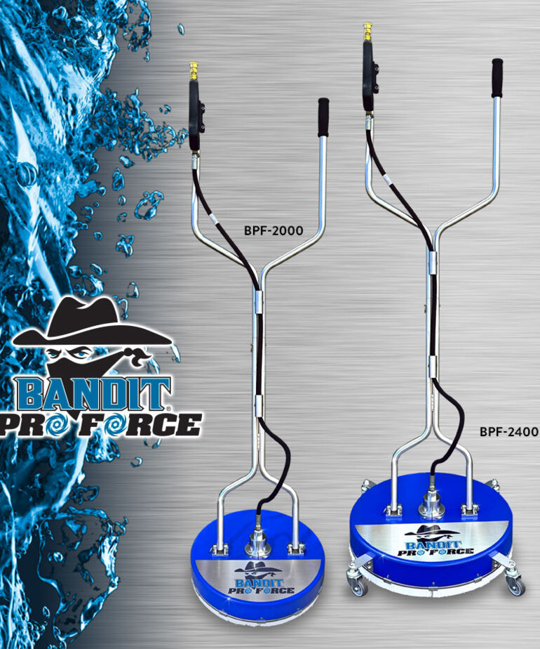 Bandit Bandit Pro Force 24" Surface Cleaner w/ Casters