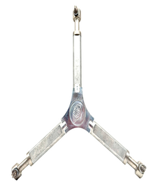 Whisper Wash Whisper Wash Hydro-Flow Triforce Bar With Stainless Steel Performance Ends