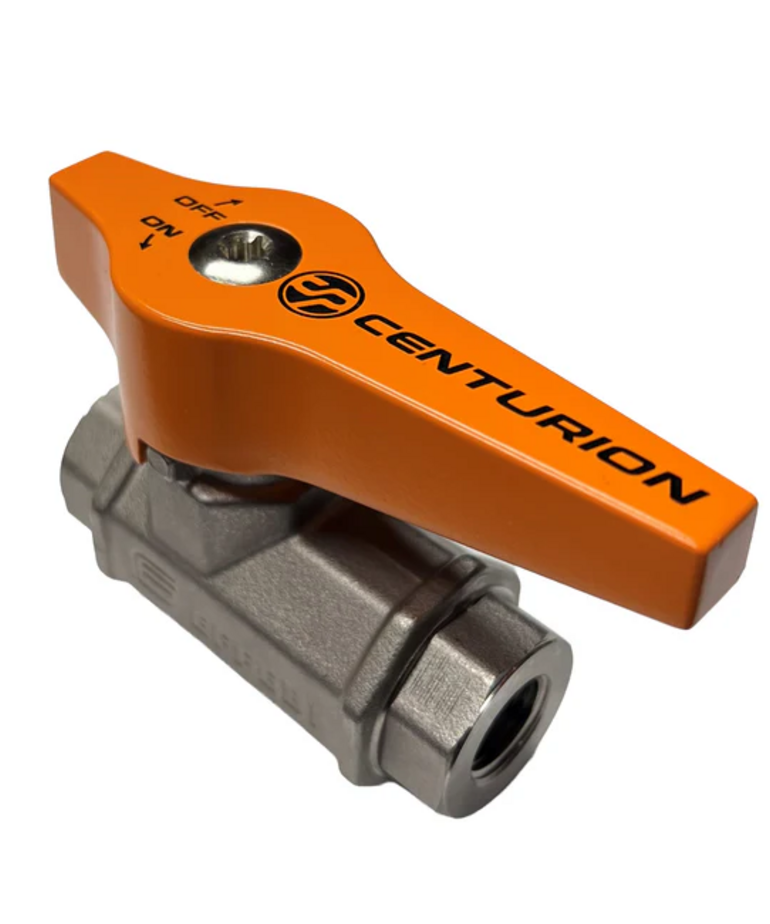 Centurion Centurion 3/8" Ball Valve EZ Turn