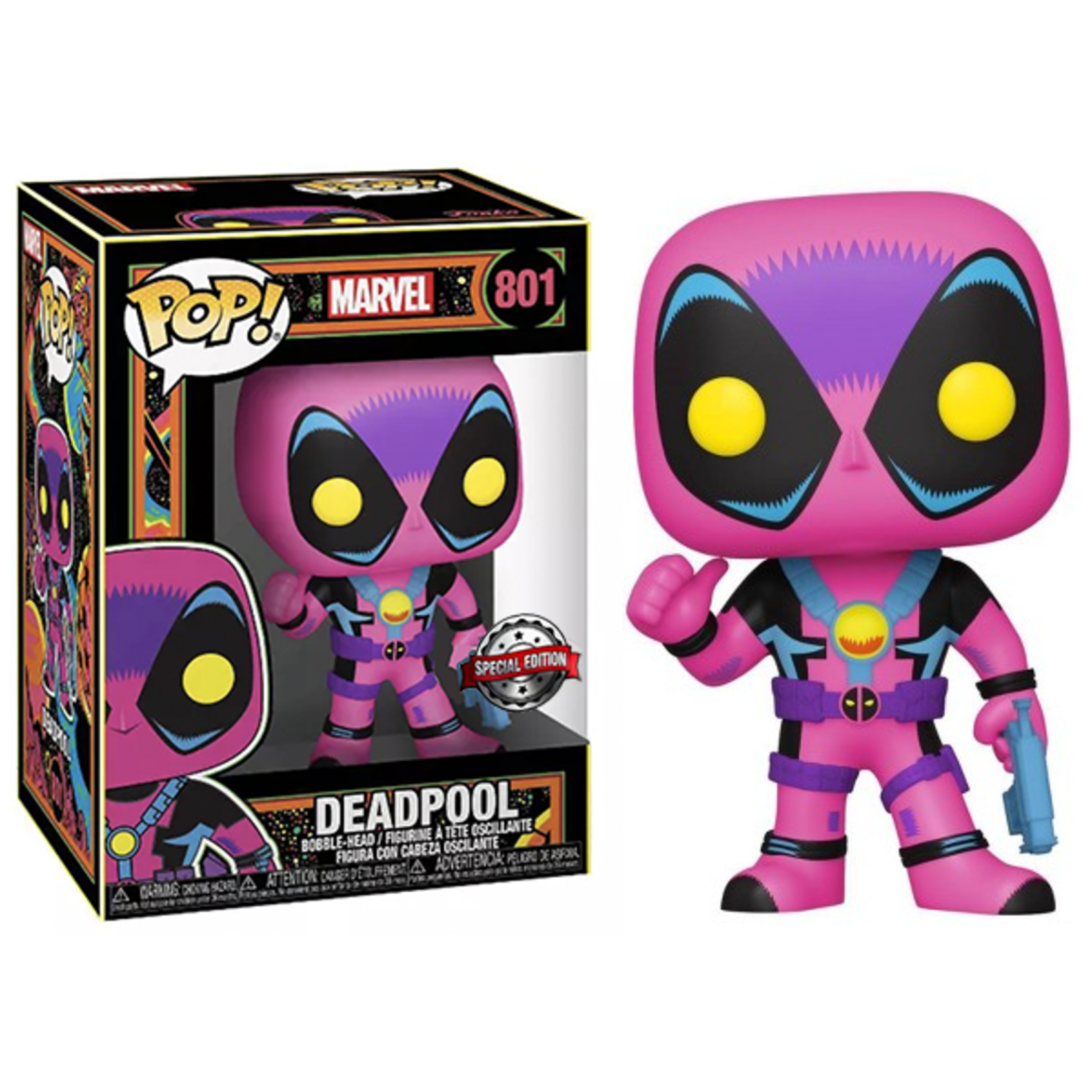 Deadpool black light Clearance