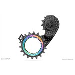 Hollowcage Absolute Black - Hollow Cage - Oil Slick - Shimano 9100/8000 rainbow