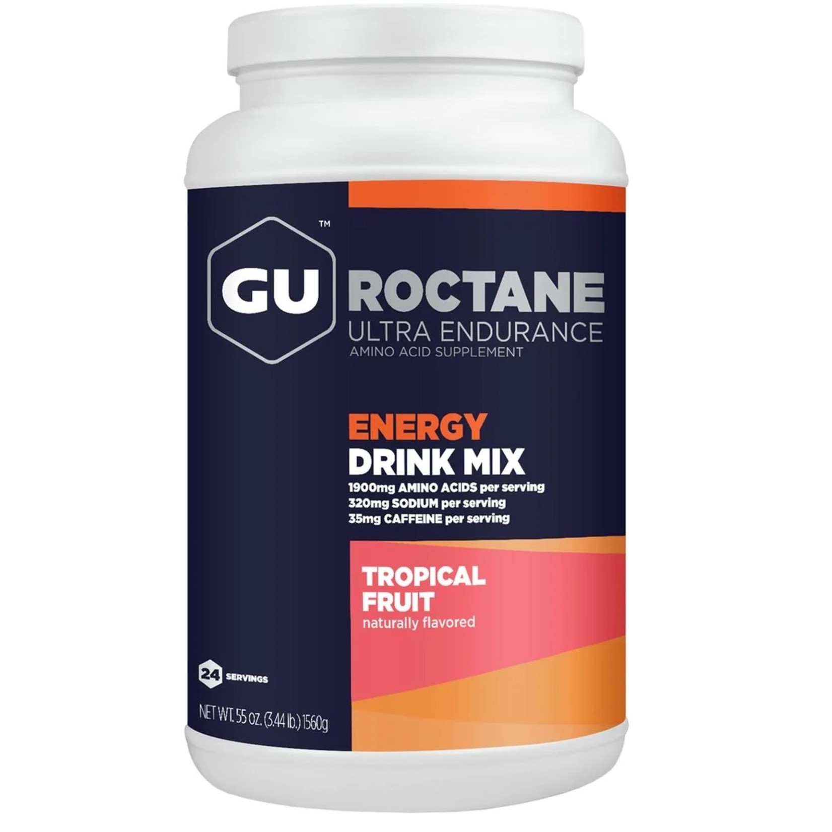 GU Energy Labs Tropical Fruit  Roc Drink  24 Srv Can