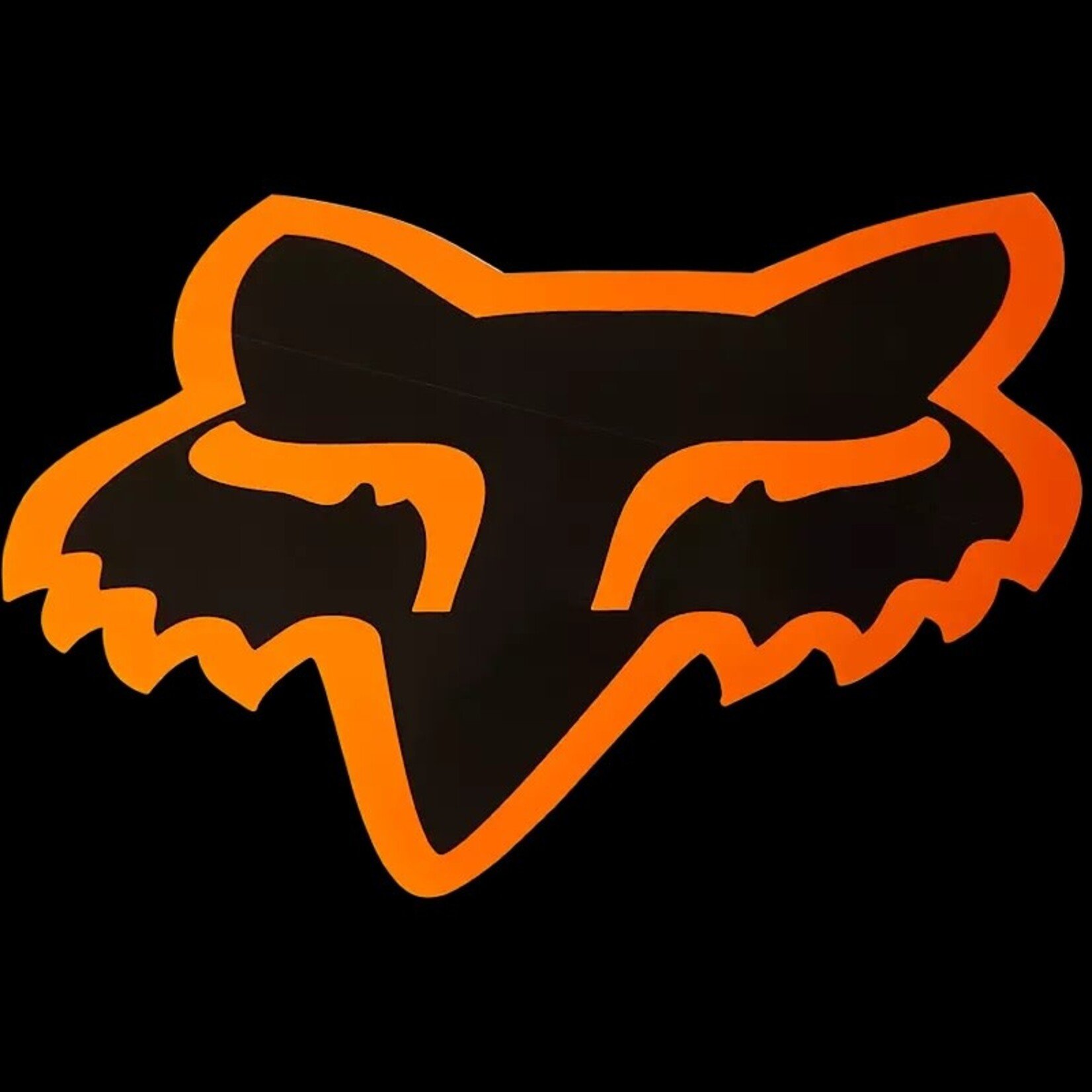 Fox Head Decal Fox Head Decal