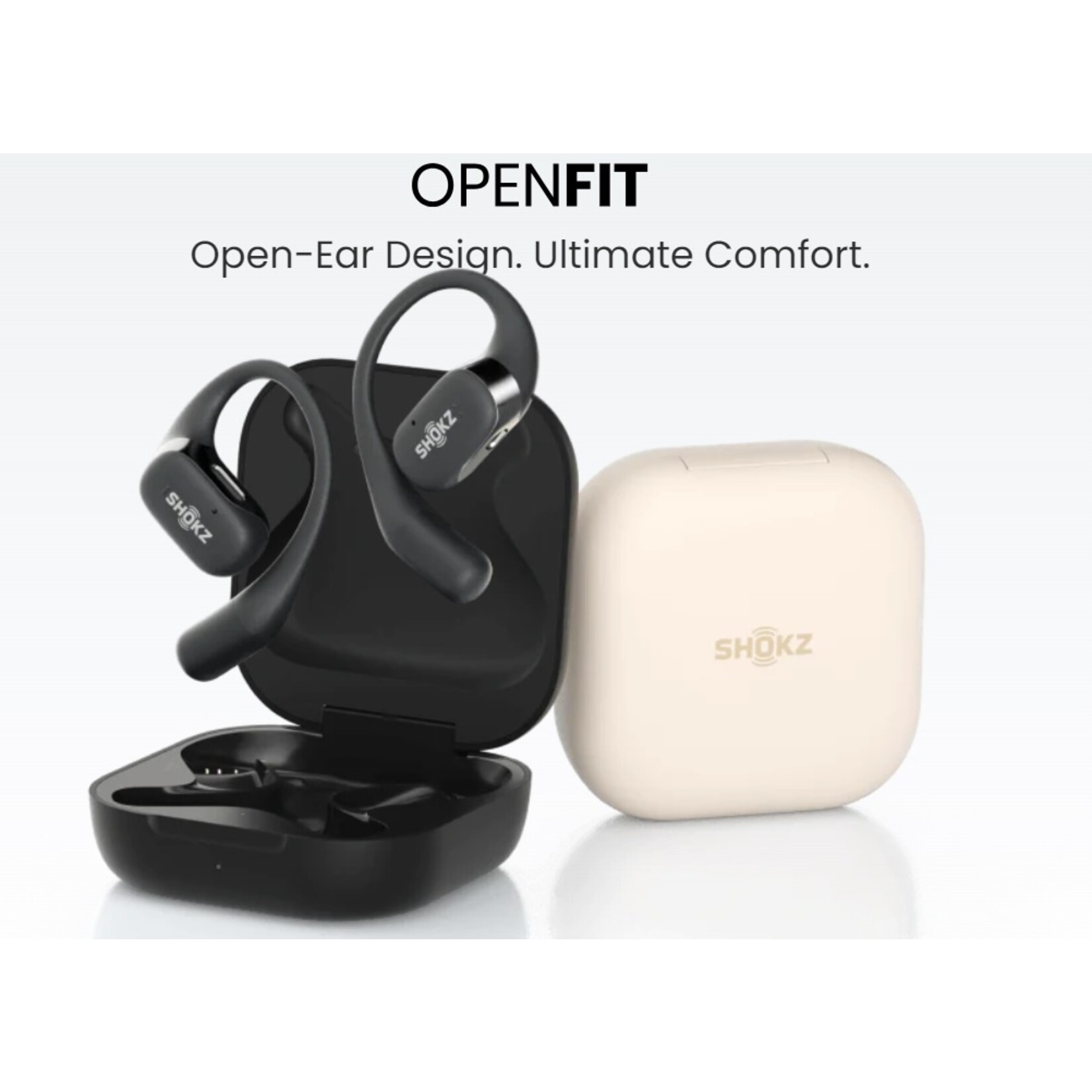 Shokz OpenFit ショックスオープンフィット ブラック - イヤフォン