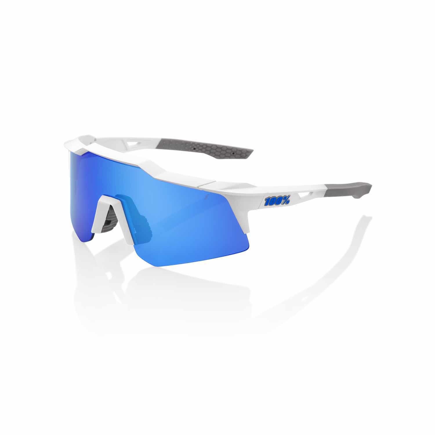 100%サングラスspeed craft XS SPEEDCRAFT XS - Polished Translucent Clear - HiPER Blue