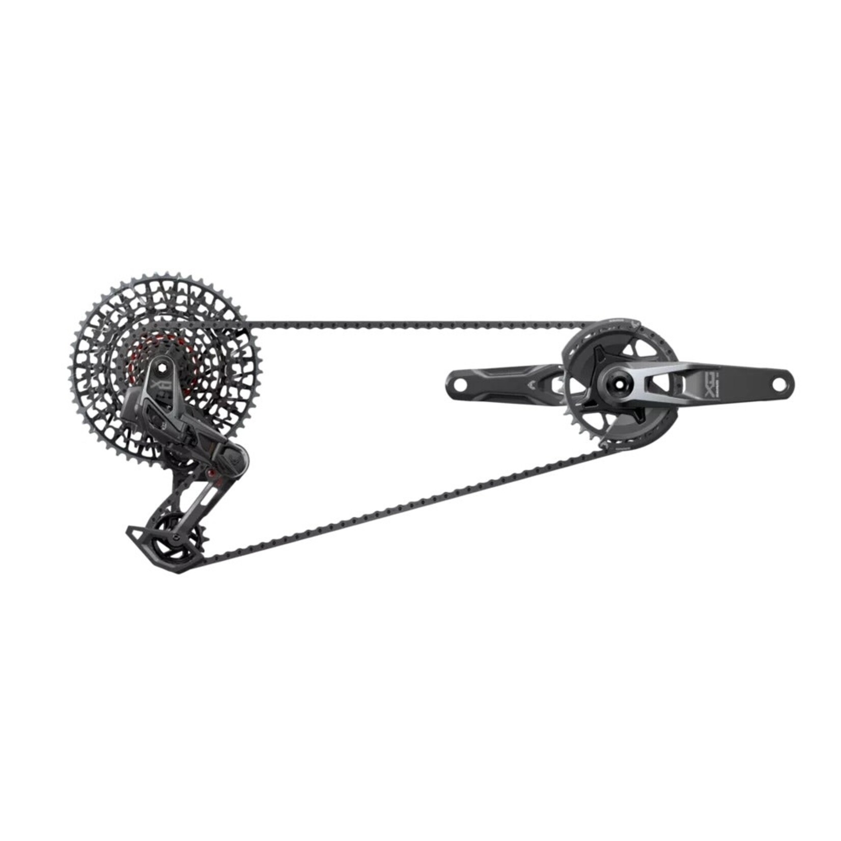 Sram -  Group Kit XO Eagle T-Type AXS RD/TRIGGER-SHIFTER /CRANK DUB 12s-175x32DM/CHAIN/CASS 10-52BK