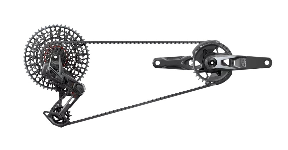 SRAM AXS T-TYPE XO アルミクランク170mmSet Sram - Group Kit XO Eagle T-Type AXS RD/TRIGGER-SHIFTER /CRANK DUB