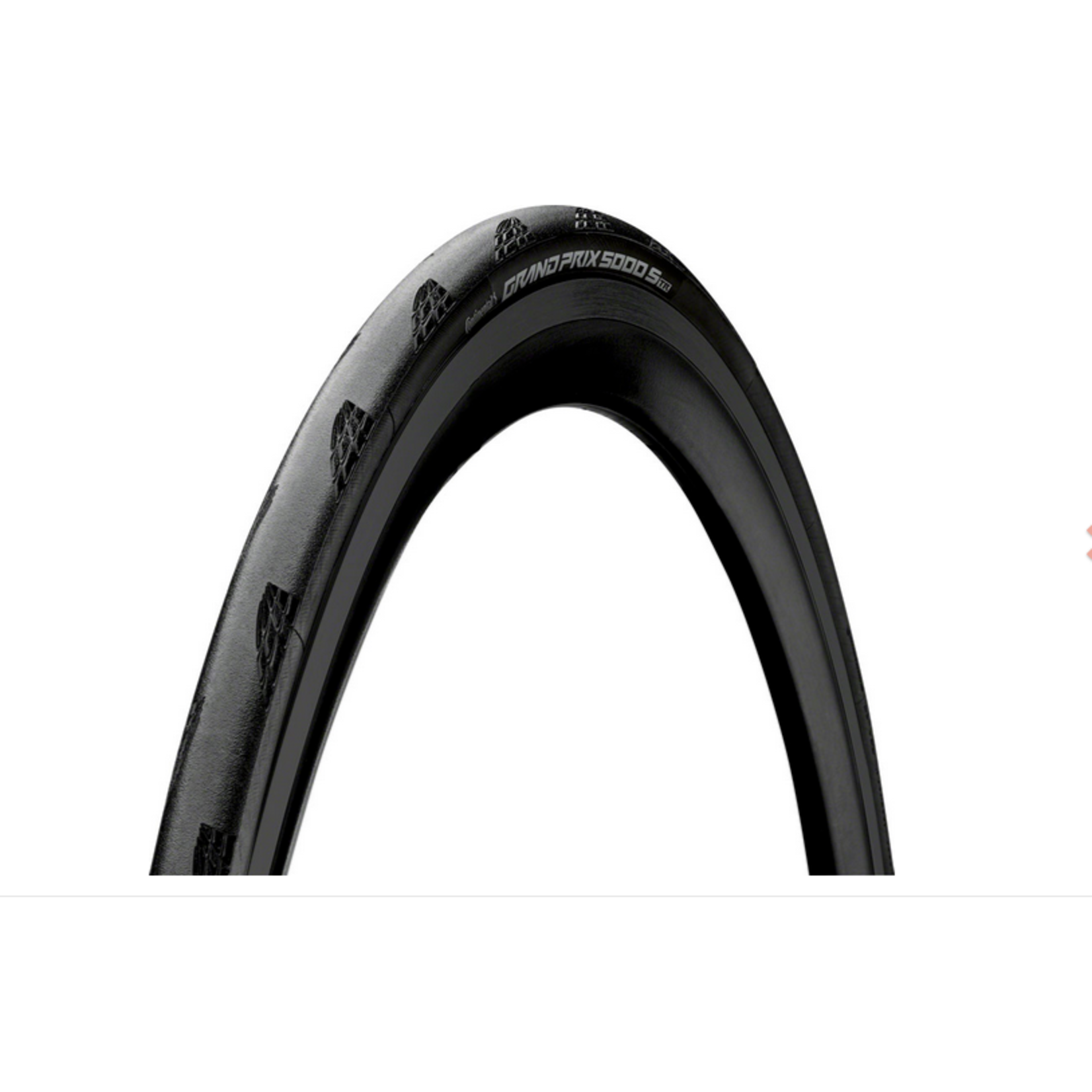 Continental Grand Prix 5000 S TR Tire, 700 x 28, Tubeless Folding,  ACT BlackChili, Vectran Breaker, LazerGrip, Black