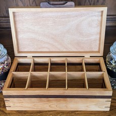 Wood Rob Wright WRW Tea box large