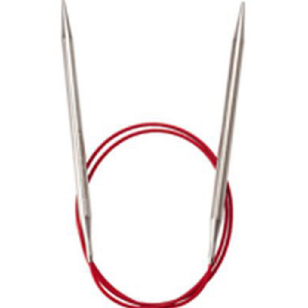 Red Lace SS 24 Circular Knitting Needles