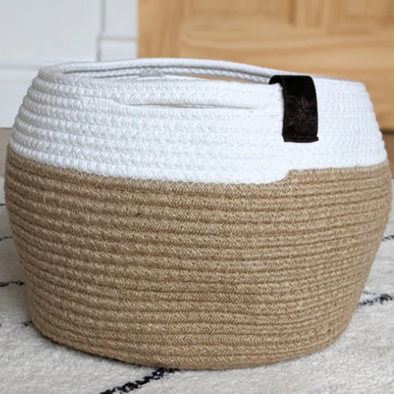 Thread & Maple Thread & Maple Jute Caddy Basket