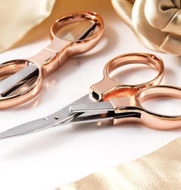 Hemline Rose Gold folding scissor