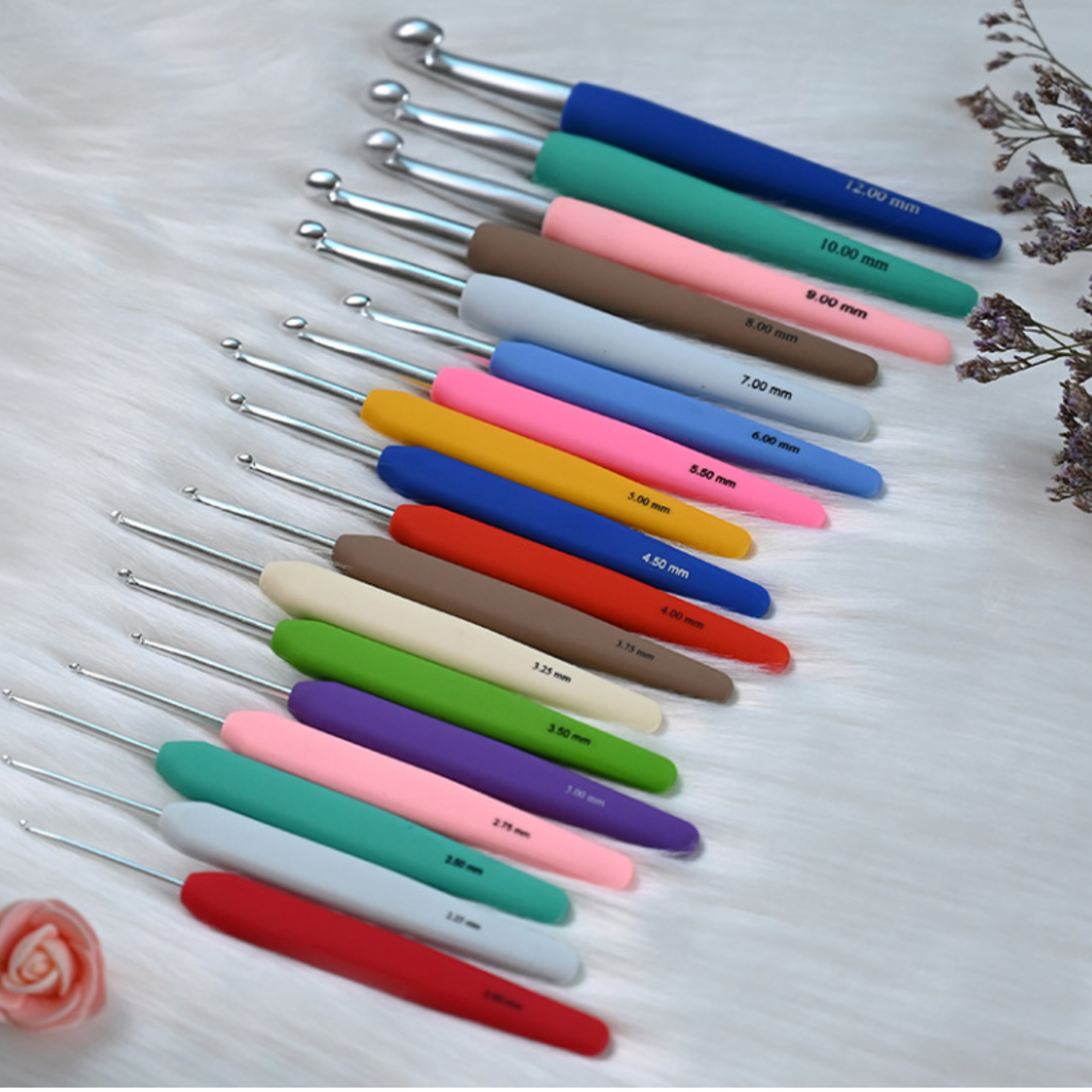 Knitter's Pride Aluminum Gold Crochet Hooks Needles - F (3.75mm) Needles