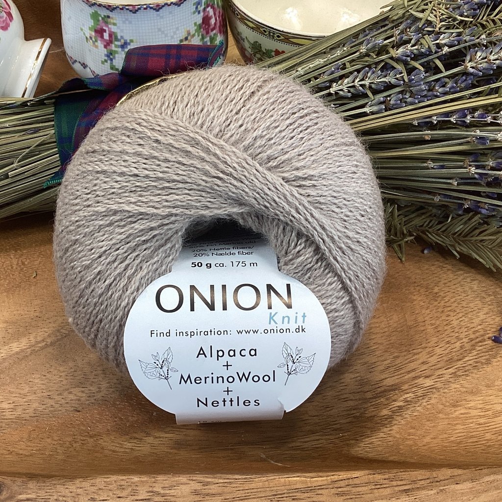 Onion Onion Alpaca & Merino &Nettles 50g