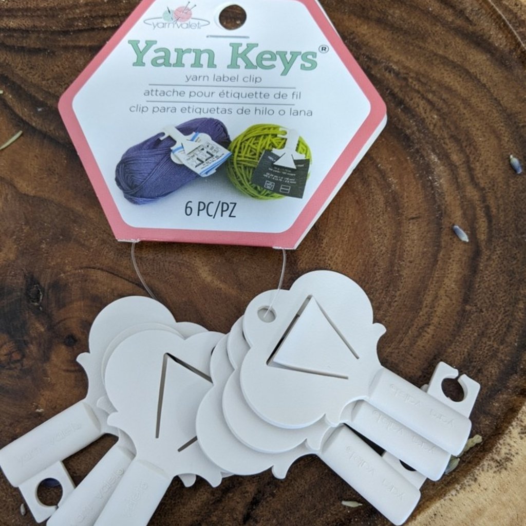 Yarn Keys - label clips