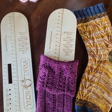 Yarn Divas Yarn Divas sock ruler