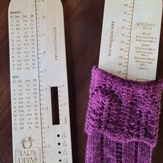 Yarn Divas Yarn Divas sock ruler