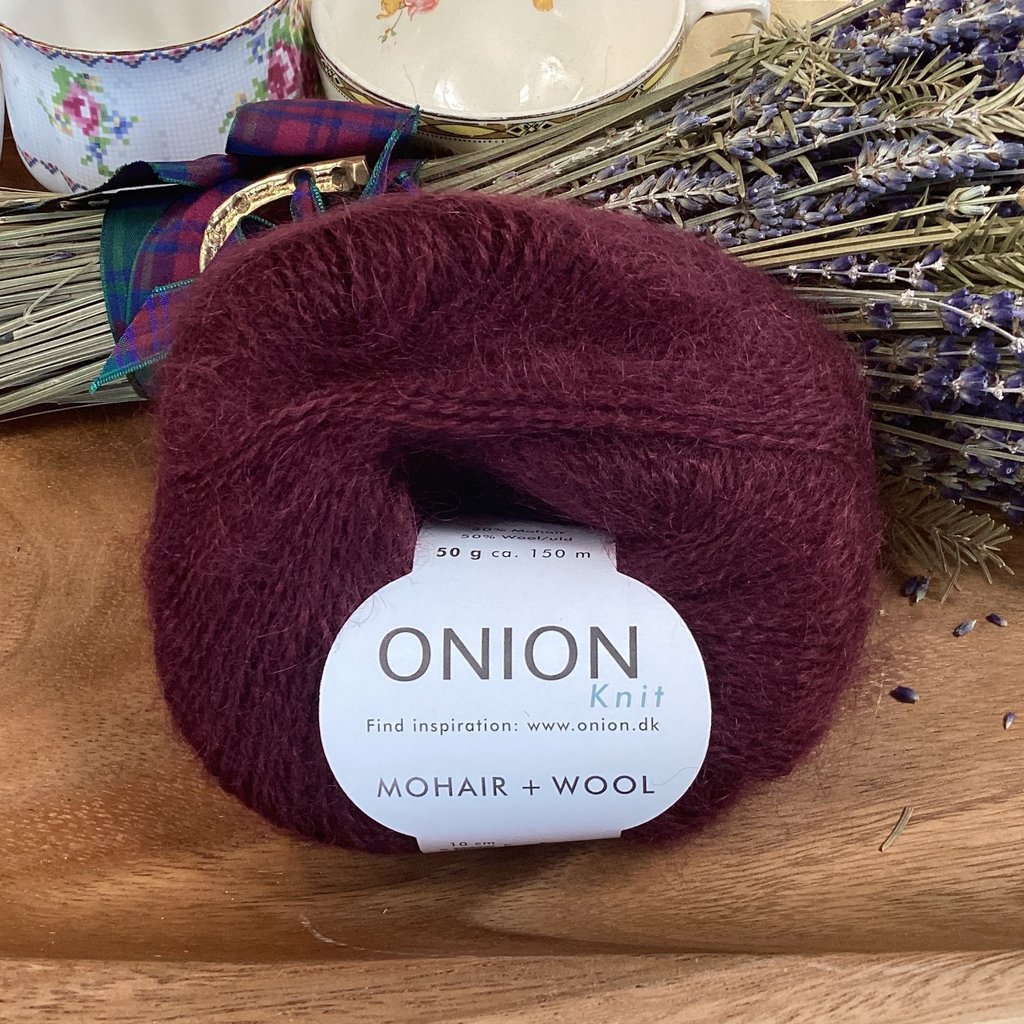 Onion  Mohair & Wool 50g