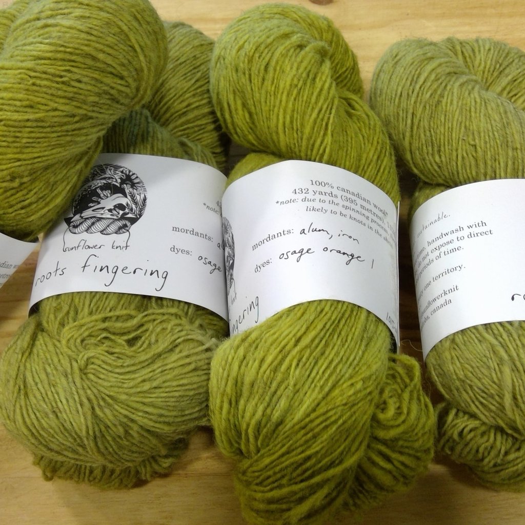 Sunflower Knits Roots fingering Yarn Divas Tea & Fibre Emporium