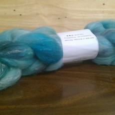 Fireweed Fibre Co Targhee, Bamboo, Silk Combed Top