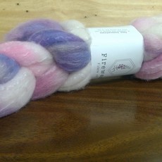 Fireweed Fibre Co Targhee, Bamboo, Silk Combed Top