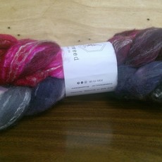 Fireweed Fibre Co Targhee, Bamboo, Silk Combed Top