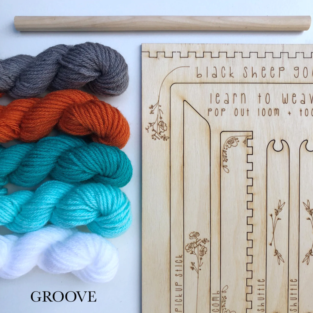 Black Sheep Goods DIY Tapestry Weaving Kit by Black Sheep Goods