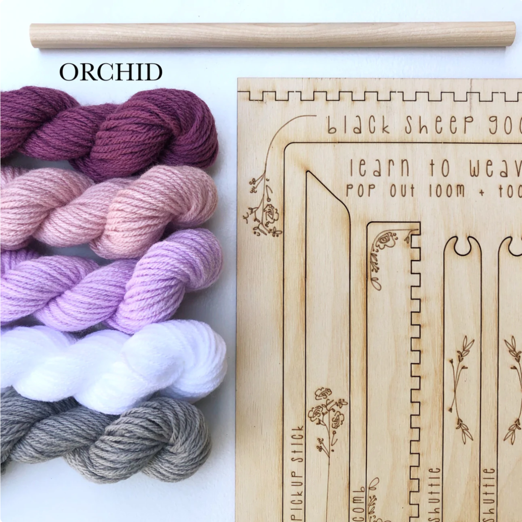 Black Sheep Goods DIY Tapestry Weaving Kit by Black Sheep Goods