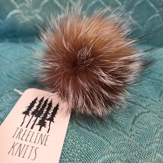 Tree Line Knits Fur PomPoms