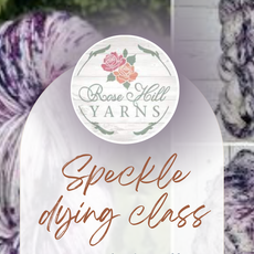 Intro to Speckle yarn dye class
