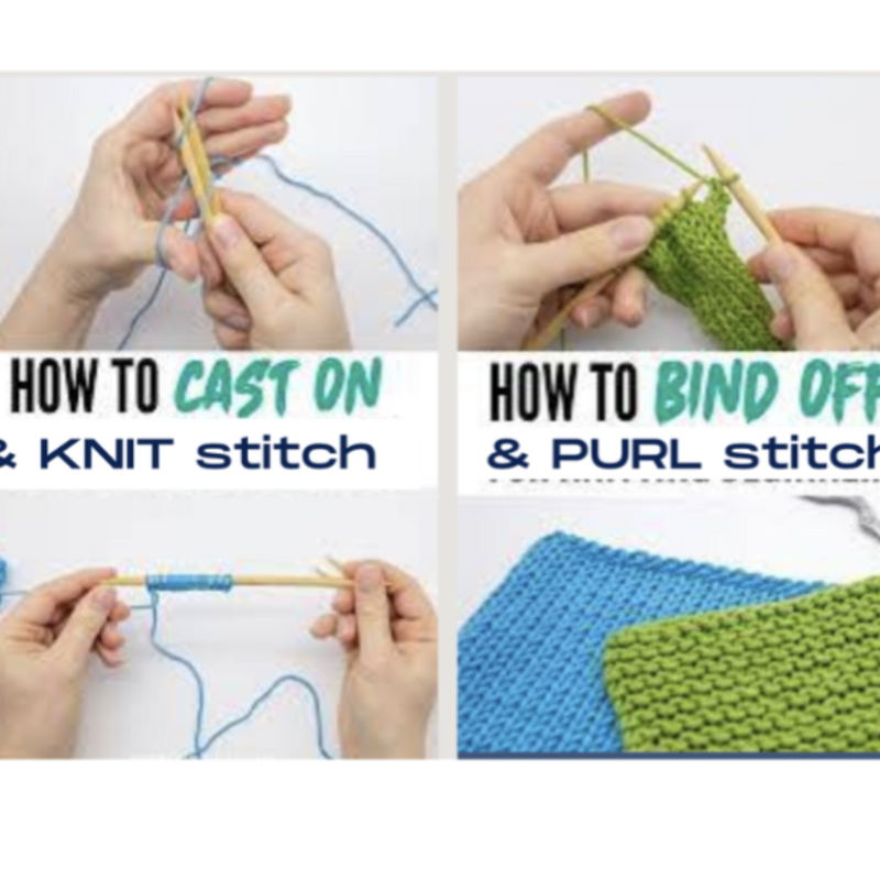 Yarn Divas Learn to Knit May 4 & 11