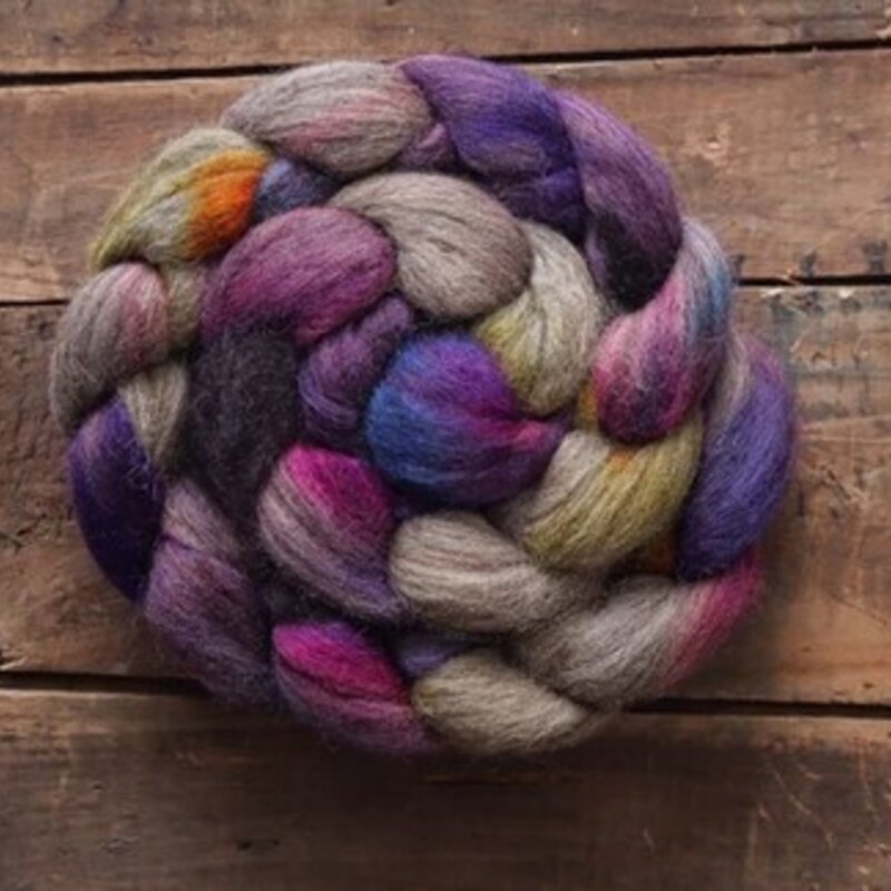 Fireweed Fibre Co Oatmeal  BFL Combed Top