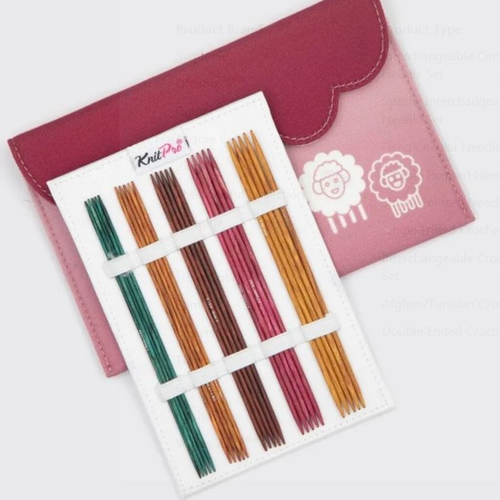 Knitter's Pride/Knit Pro Dreamz 6" DPN set (set of 9)