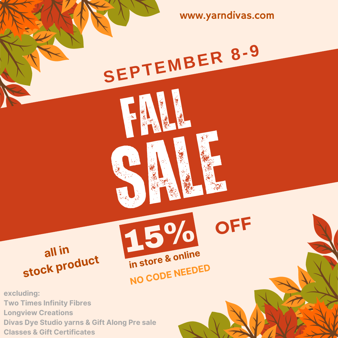 SEPTEMBER FALL SALE